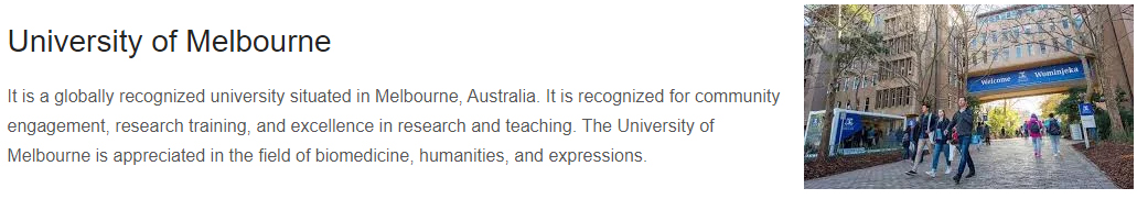 University of Melbourne